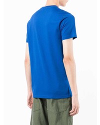 T-shirt à col rond imprimé bleu PS Paul Smith