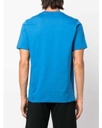 T-shirt à col rond imprimé bleu PS Paul Smith