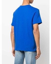 T-shirt à col rond imprimé bleu Polo Ralph Lauren