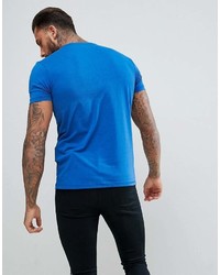 T-shirt à col rond imprimé bleu DARE 2B