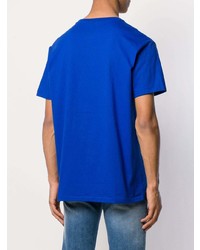 T-shirt à col rond imprimé bleu Polo Ralph Lauren