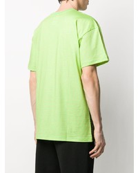 T-shirt à col rond imprimé chartreuse Napa By Martine Rose