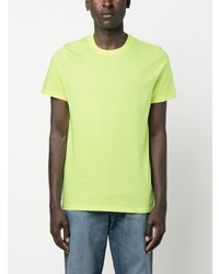 T-shirt à col rond imprimé chartreuse Zadig & Voltaire