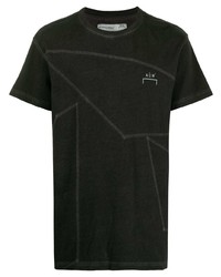 T-shirt à col rond imprimé gris foncé A-Cold-Wall*
