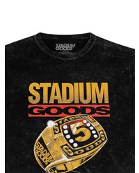 T-shirt à col rond imprimé gris foncé Stadium Goods