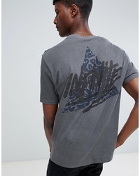 T-shirt à col rond imprimé gris foncé ASOS DESIGN