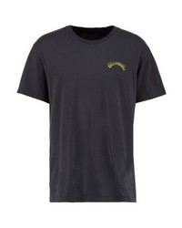 T-shirt à col rond imprimé gris foncé Billabong