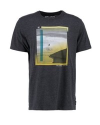 T-shirt à col rond imprimé gris foncé Billabong