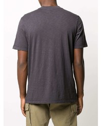 T-shirt à col rond imprimé gris foncé PS Paul Smith