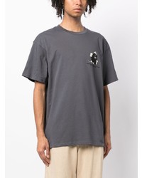 T-shirt à col rond imprimé gris foncé Carhartt WIP