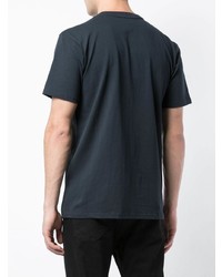 T-shirt à col rond imprimé gris foncé R13