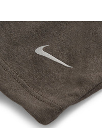 T-shirt à col rond imprimé gris foncé Nike