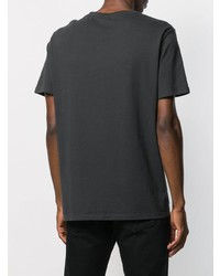 T-shirt à col rond imprimé gris foncé Zadig & Voltaire