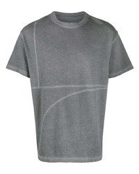 T-shirt à col rond imprimé gris A-Cold-Wall*