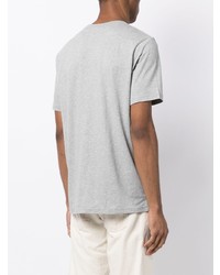 T-shirt à col rond imprimé gris PS Paul Smith