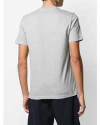 T-shirt à col rond imprimé gris PS Paul Smith