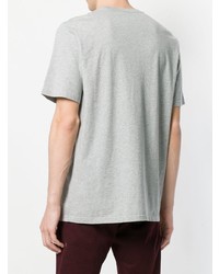 T-shirt à col rond imprimé gris Ps By Paul Smith