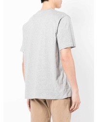 T-shirt à col rond imprimé gris PS Paul Smith