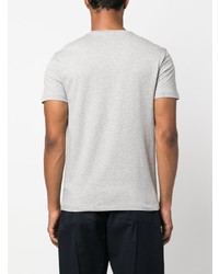 T-shirt à col rond imprimé gris Polo Ralph Lauren