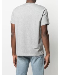 T-shirt à col rond imprimé gris PS Paul Smith