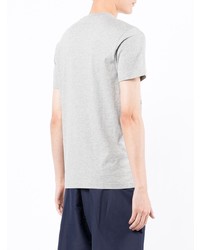 T-shirt à col rond imprimé gris PS Paul Smith