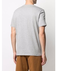 T-shirt à col rond imprimé gris PS Paul Smith