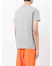 T-shirt à col rond imprimé gris PS Paul Smith