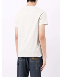 T-shirt à col rond imprimé gris PS Paul Smith