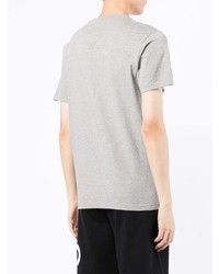 T-shirt à col rond imprimé gris Kenzo