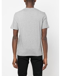 T-shirt à col rond imprimé gris Jacob Cohen