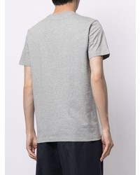 T-shirt à col rond imprimé gris PS Paul Smith