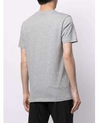 T-shirt à col rond imprimé gris PS Paul Smith