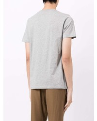 T-shirt à col rond imprimé gris PS Paul Smith