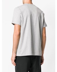 T-shirt à col rond imprimé gris Reebok