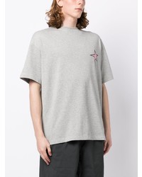 T-shirt à col rond imprimé gris Stance