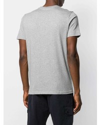 T-shirt à col rond imprimé gris PS Paul Smith