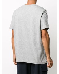 T-shirt à col rond imprimé gris Polo Ralph Lauren