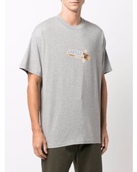 T-shirt à col rond imprimé gris Carhartt WIP