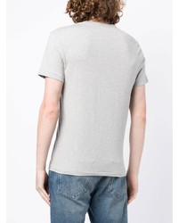 T-shirt à col rond imprimé gris Polo Ralph Lauren