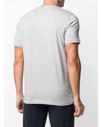 T-shirt à col rond imprimé gris PS Paul Smith