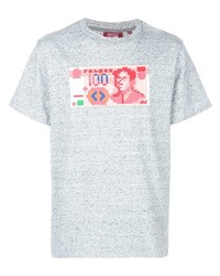 T-shirt à col rond imprimé gris Mostly Heard Rarely Seen 8-Bit