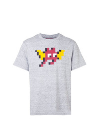 T-shirt à col rond imprimé gris Mostly Heard Rarely Seen 8-Bit