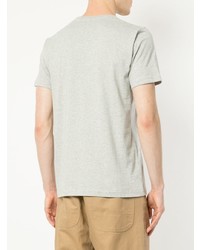 T-shirt à col rond imprimé gris Norse Projects