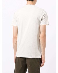 T-shirt à col rond imprimé gris PS Paul Smith