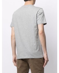 T-shirt à col rond imprimé gris PS Paul Smith