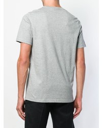 T-shirt à col rond imprimé gris Ps By Paul Smith