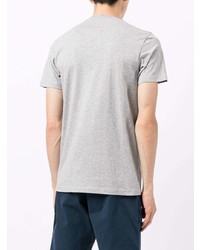 T-shirt à col rond imprimé gris PS Paul Smith