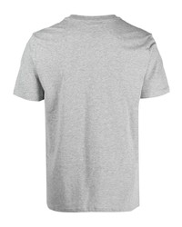 T-shirt à col rond imprimé gris PS Paul Smith