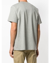 T-shirt à col rond imprimé gris Carhartt