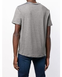 T-shirt à col rond imprimé gris Michael Kors